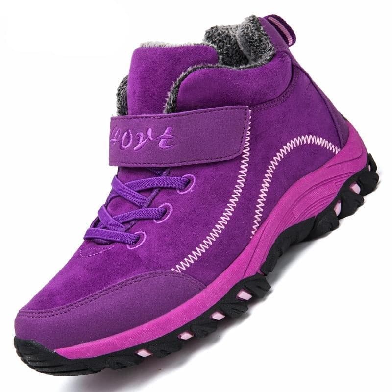 sneaker boot purple