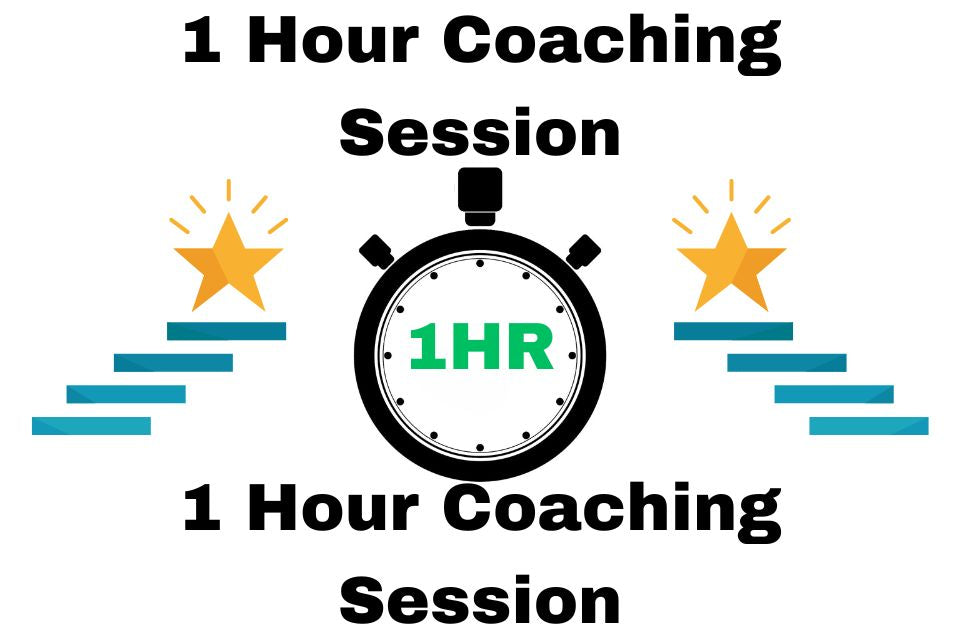 Get 1 Hour Coaching Session - 1-Time Coaching Session On Any Relevant Coaching Topic! 1 Hour Coaching Session To Gain Strategic Ideas, To Solve Problems, and To Make Progress! 1 Hour Coaching Session! (1-Time Session)