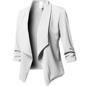 HARPER Women's Fine Fashion Shawl Lapel Business Style Blazer Suit Jacket - Divine Inspiration Styles