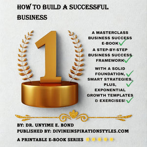 HOW TO BUILD A SUCCESSFUL BUSINESS! A 12-CHAPTER MASTERCLASS E-BOOK! INSTANT ACCESS PDF FILE DOWNLOAD AVAILABLE!