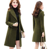 GLORIA Design Women's Fine Fashion Brown Carmel Elegant Luxury Style Designer Wool Coat - Divine Inspiration Styles