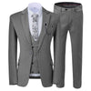 GMSUITS Men's Fashion Formal 3-Piece Suit Set Luxury Style Polka Dots Yellow Suit Set (Jacket + Pants + Vest) Suit Set