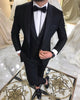 BRADLEY SUITS Men's Fashion Formal 3PCS Tuxedo (Jacket + Pants + Vest) Suit Set - Divine Inspiration Styles