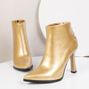 HARTFORD Design Women's Stylish Elegant Fashion Glossy Leather Boot Shoes - Divine Inspiration Styles