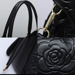 ZENCY Design Collection Women's Fashion 100% Genuine Leather Handbag