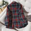 CAROLINE Design Collection Women's Elegant Stylish Fashion Office Professional Woven Plaid Blazer Jacket - Divine Inspiration Styles