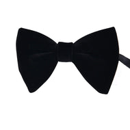 KENTON Men's Fashion Large Oversized Pre-Tied Velvet Bow Ties for Formal Wear Wedding Party Stage Performers & Special Events - Divine Inspiration Styles