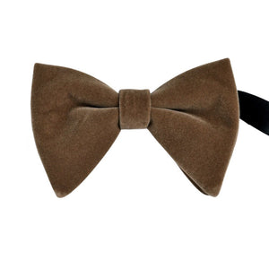 KENTON Men's Fashion Large Oversized Pre-Tied Velvet Bow Ties for Formal Wear Wedding Party Stage Performers & Special Events - Divine Inspiration Styles