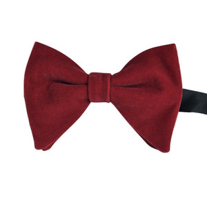 KENTON Men's Fashion Large Oversized Pre-Tied Velvet Bow Ties for Formal Wear Wedding Party Stage Performers & Special Events - Divine Inspiration Styles