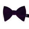 KENTON Men's Fashion Large Oversized Pre-Tied Velvet Bow Ties for Formal Wear Wedding Party Stage Performers & Special Events - Divine Inspiration Styles