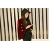 LAURA Design Women's Premium Quality Double Breasted Velvet Blazer