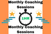 Get 1 Hour Per Month Coaching Sessions On Any Relevant Coaching Topic! 1 Hour Monthly Coaching Sessions To Gain Strategic Ideas, To Solve Problems, and To Make Progress! 1 Hour Monthly Coaching Sessions! (Monthly Subscription Program)