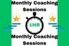 Get 1 Hour Per Month Coaching Sessions On Any Relevant Coaching Topic! 1 Hour Monthly Coaching Sessions To Gain Strategic Ideas, To Solve Problems, and To Make Progress! 1 Hour Monthly Coaching Sessions! (Monthly Subscription Program)