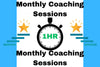 Get 1 Hour Per Month Coaching Sessions On Any Relevant Coaching Topic! 1 Hour Monthly Coaching Sessions To Gain Strategic Ideas, To Solve Problems, and To Make Progress! 1 Hour Monthly Coaching Sessions! (Monthly Subscription Program)