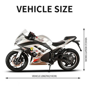 R3 MAX PRO 10000W High-Performance Sports Electric Racing Motorcycle 10000W Hub Motor & 72V40AH Battery Reaches 200km Range Motorcycle Bike