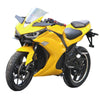 R3 MAX PRO 3000W High-Performance Sports Electric Racing Motorcycle 3000W Hub Motor & 72V40AH Battery 90km Range Yellow & Black Motorcycle Bike