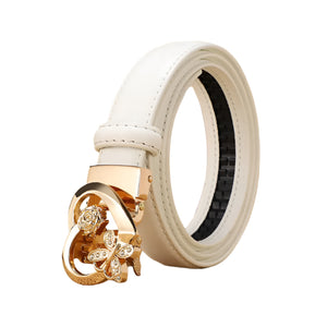 COOLERFIRE Women's Luxury Fashion Brand Genuine Leather Belt