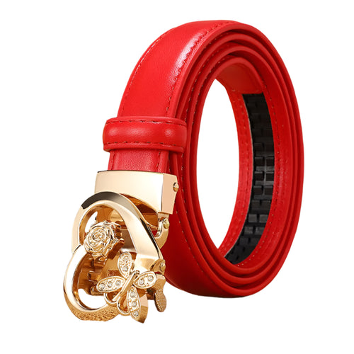 COOLERFIRE Women's Luxury Fashion Brand Genuine Leather Belt