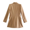 JIAN Design Collection Women's Elegant Stylish Fashion Office Solid Color Blazer Jacket - Divine Inspiration Styles