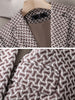 CAROLINE Design Collection Women's Elegant Stylish Fashion Office Professional Woven Plaid Blazer Jacket - Divine Inspiration Styles