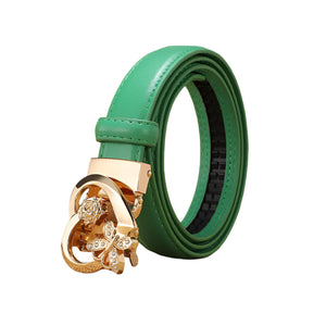 COOLERFIRE Women's Luxury Fashion Brand Genuine Leather Belt