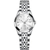 OLEVS Women's Fine Fashion Premium Quality Luxury Style Stainless Steel Bracelet Watch