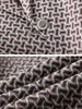 CAROLINE Design Collection Women's Elegant Stylish Fashion Office Professional Woven Plaid Blazer Jacket - Divine Inspiration Styles