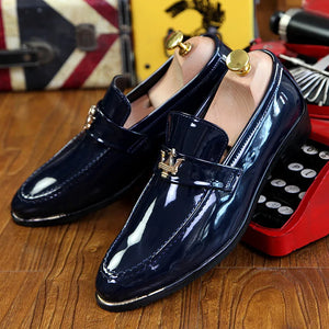 UVR Design Men's Fashion Designer Leather Dress Shoes