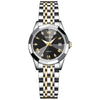 OLEVS Women's Fine Fashion Premium Quality Luxury Style Stainless Steel Bracelet Watch