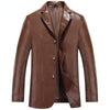 BRADLEY Men's Fashion Premium Quality 100% Genuine Leather Style Blazer Suit Jacket - Divine Inspiration Styles