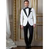 SZSUITS Men's Fashion Suit Sets With Pants Italian Tuxedo Polished Velvet Lapel Blazer Suit Set - Divine Inspiration Styles