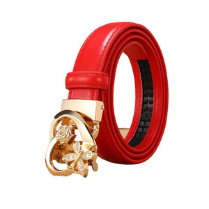 COOLERFIRE Women's Luxury Fashion Brand Genuine Leather Belt