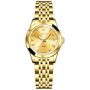 OLEVS Women's Fine Fashion Premium Quality Luxury Style Stainless Steel Bracelet Watch
