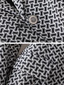 CAROLINE Design Collection Women's Elegant Stylish Fashion Office Professional Woven Plaid Blazer Jacket - Divine Inspiration Styles