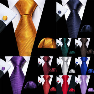 BWG VIP Design Collection Men's Fashion Assorted Jacquard 100% Premium Quality Silk Ties