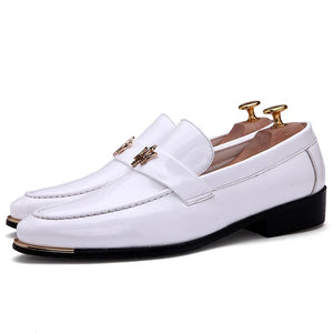 UVR Design Men's Fashion Designer Leather Dress Shoes