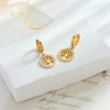 GOLDENSTAR Women's Fine Fashion Stylish Gold Plated Stainless Steel Tree of Life & Heart Shape Jewelry Set