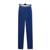 WELLINGTON SUITS Women's Elegant Stylish Office Fashion Navy Blue Blazer Jacket & Pants Suit Set