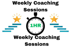 Get 1 Hour Per Week (4 Hours Per Month) Coaching Sessions On Any Relevant Coaching Topic! 1 Hour Weekly Coaching Sessions To Gain Strategic Ideas, To Solve Problems, and To Make Progress! 1 Hour Weekly Coaching Sessions! (Monthly Subscription Program)