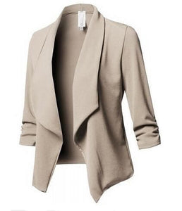 HARPER Women's Fine Fashion Shawl Lapel Business Style Blazer Suit Jacket - Divine Inspiration Styles