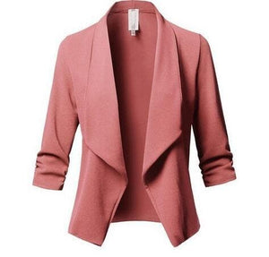 HARPER Women's Fine Fashion Shawl Lapel Business Style Blazer Suit Jacket - Divine Inspiration Styles