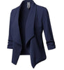 HARPER Women's Fine Fashion Shawl Lapel Business Style Blazer Suit Jacket - Divine Inspiration Styles