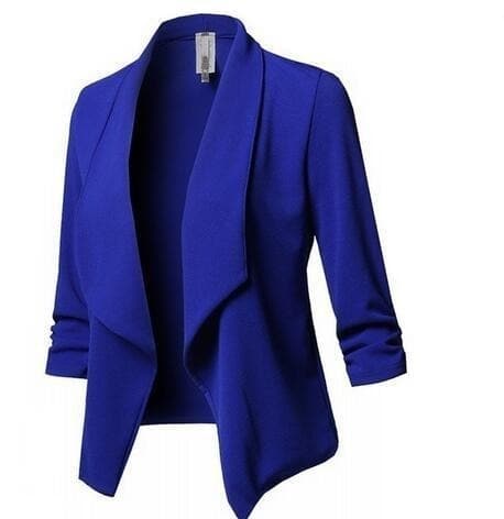 HARPER Women's Fine Fashion Shawl Lapel Business Style Blazer Suit Jacket - Divine Inspiration Styles