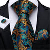DBG VIP Design Collection Men's Fashion Emerald Green 100% Premium Quality Silk Ties - Divine Inspiration Styles