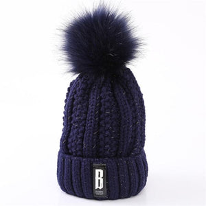 SPK Brand Women's Winter Fashion Black Knitted Beanie Cap & Infinity Scarf - Divine Inspiration Styles