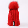 SPK Brand Women's Winter Fashion Black Knitted Beanie Cap & Infinity Scarf - Divine Inspiration Styles