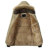 HQI Men's Classic Sports Fashion Fur Collar Hooded Thick Parka Winter Coat Jacket - Divine Inspiration Styles