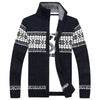 MANTLC Men's Fashion Premium Quality Knitted Design Zipper Sweater Jacket - Divine Inspiration Styles