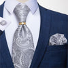 DBG VIP Design Collection Men's Fashion 100% Premium Quality Fully Woven Silk Tie Set - Divine Inspiration Styles