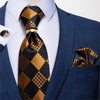 DBG VIP Design Collection Men's Fashion 100% Premium Quality Fully Woven Silk Tie Set - Divine Inspiration Styles